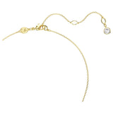 Swarovski Sublima Pendant Necklace - White, Gold-tone plated