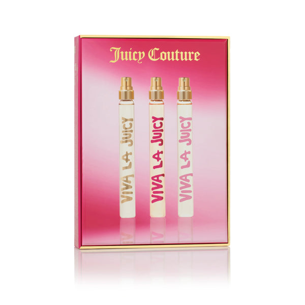 Juicy Couture Viva La Juicy 3-Piece Travel Coffret Fragrance Gift Set