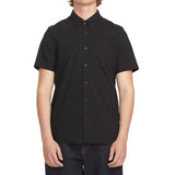 Volcom Mens Everett Oxford Short Sleeve Button-Up Shirt