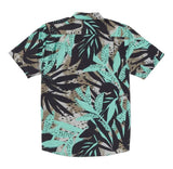 Volcom Mens Waterside Floral Short Sleeve Button Down Shirt