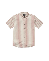 Volcom Mens Sato Stripe Short Sleeve Shirt