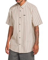 Volcom Mens Sato Stripe Short Sleeve Shirt