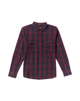 Volcom Mens Shadowstone Flannel Long Sleeve Shirt