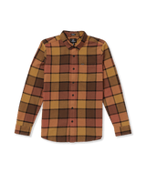 Volcom Mens Caden Flannel Plaid Long Sleeve Shirt