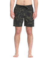 Volcom Mens Psyche Cotton 17" Swim Trunks