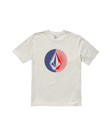 Volcom Mens Circle Stone Split Short Sleeve T-Shirt