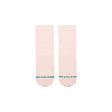 Stance Womens Pink Icon Quarter Socks