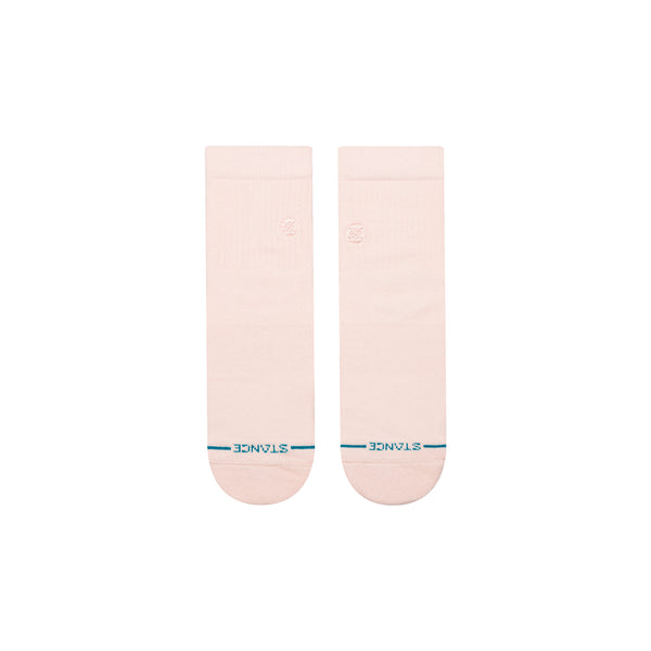Stance Womens Pink Icon Quarter Socks