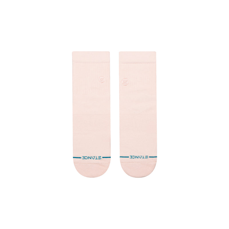 Stance Womens Pink Icon Quarter Socks