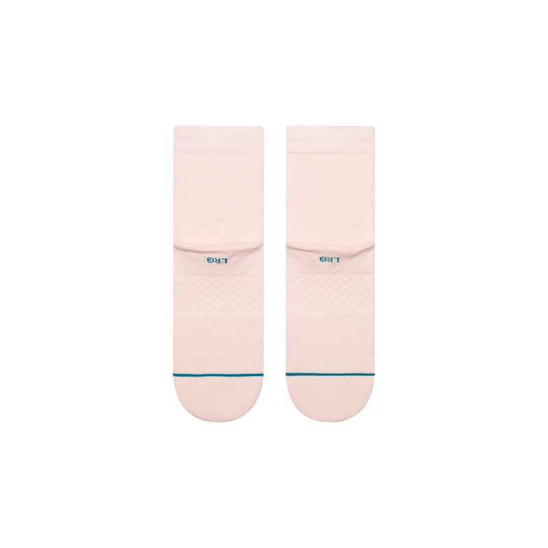 Stance Womens Pink Icon Quarter Socks