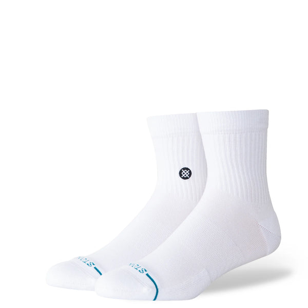 Stance Womens White Icon Quarter Socks