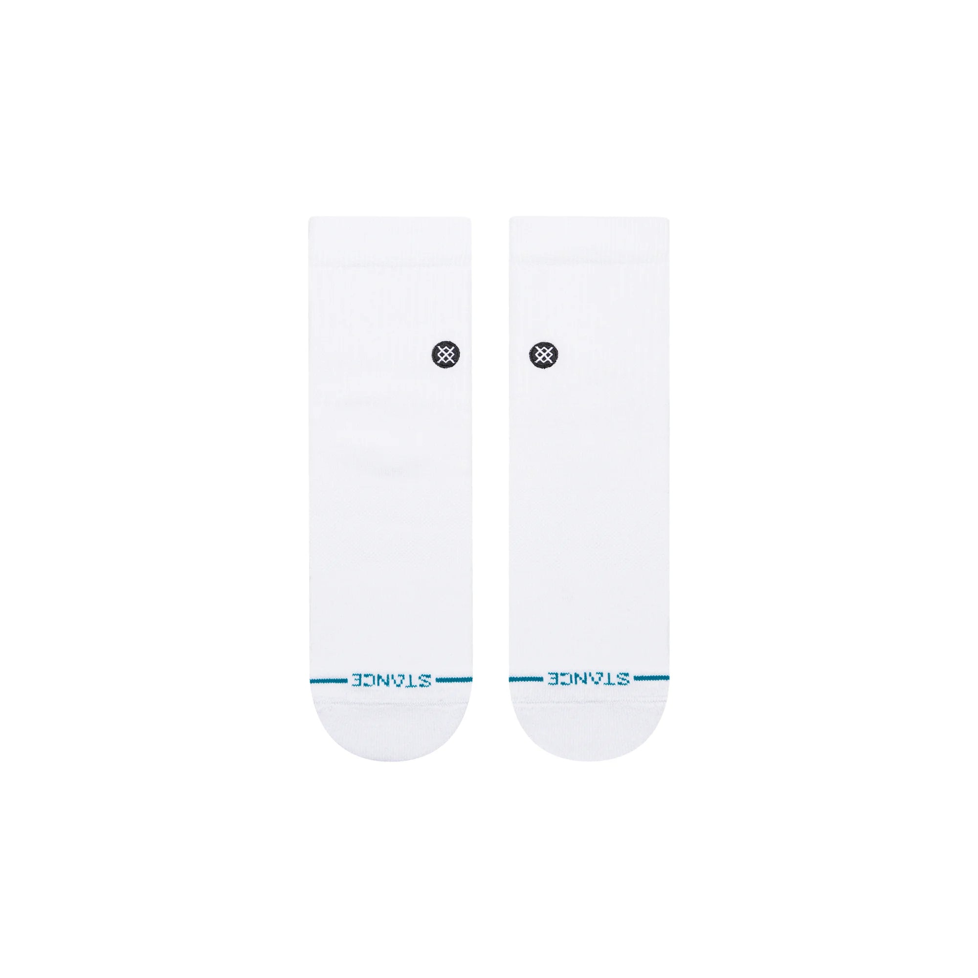 Stance Womens White Icon Quarter Socks