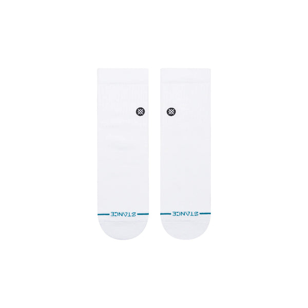 Stance Womens White Icon Quarter Socks