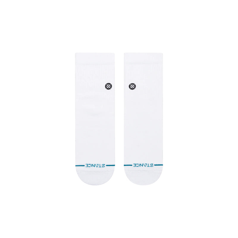 Stance Womens White Icon Quarter Socks
