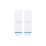 Stance Womens White Icon Quarter Socks