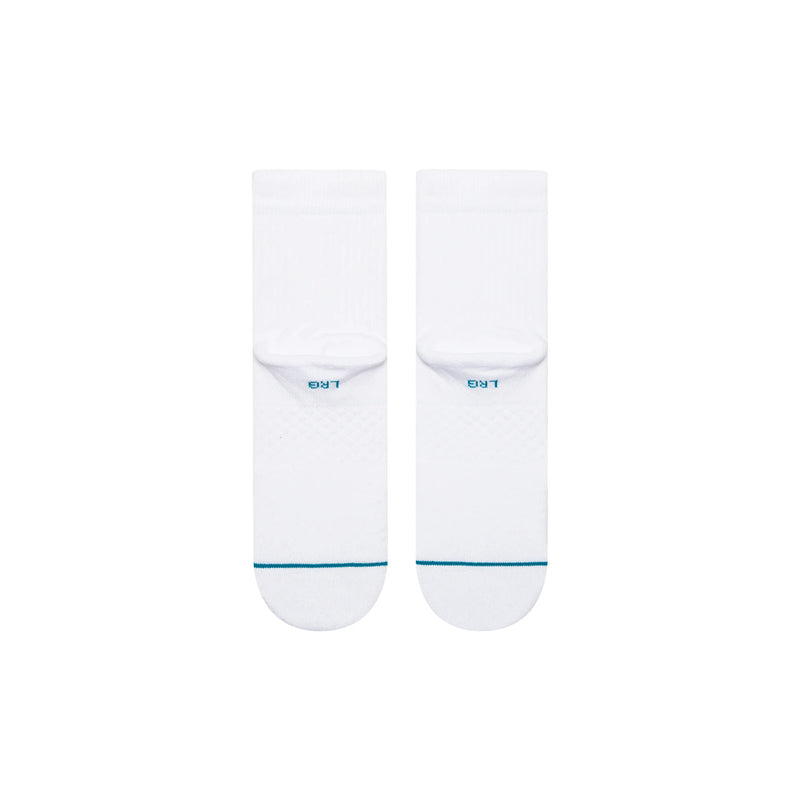 Stance Womens White Icon Quarter Socks