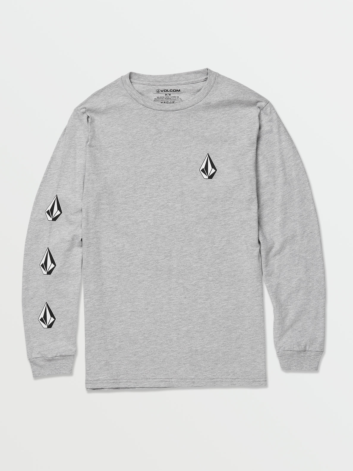 Volcom Mens Iconic Stone Long Sleeve T-Shirt