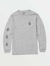 Volcom Mens Iconic Stone Long Sleeve T-Shirt