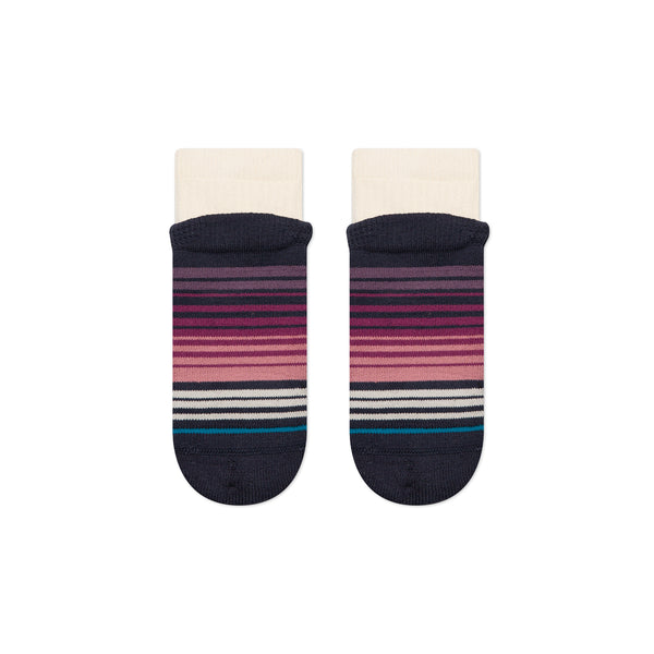 Stance Curren Grape Cozy Slipper Quarter Socks