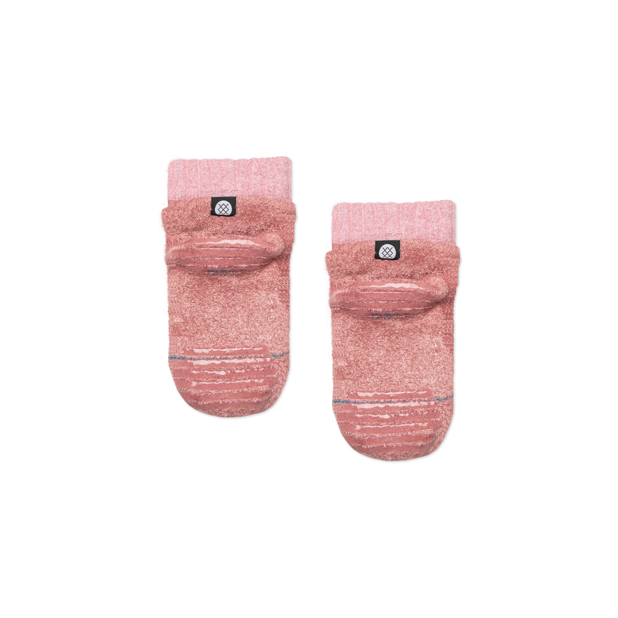 Stance Dustyrose Cozy Slipper Quarter Socks