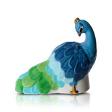 Nora Fleming Mini Fancy Feathers Peacock