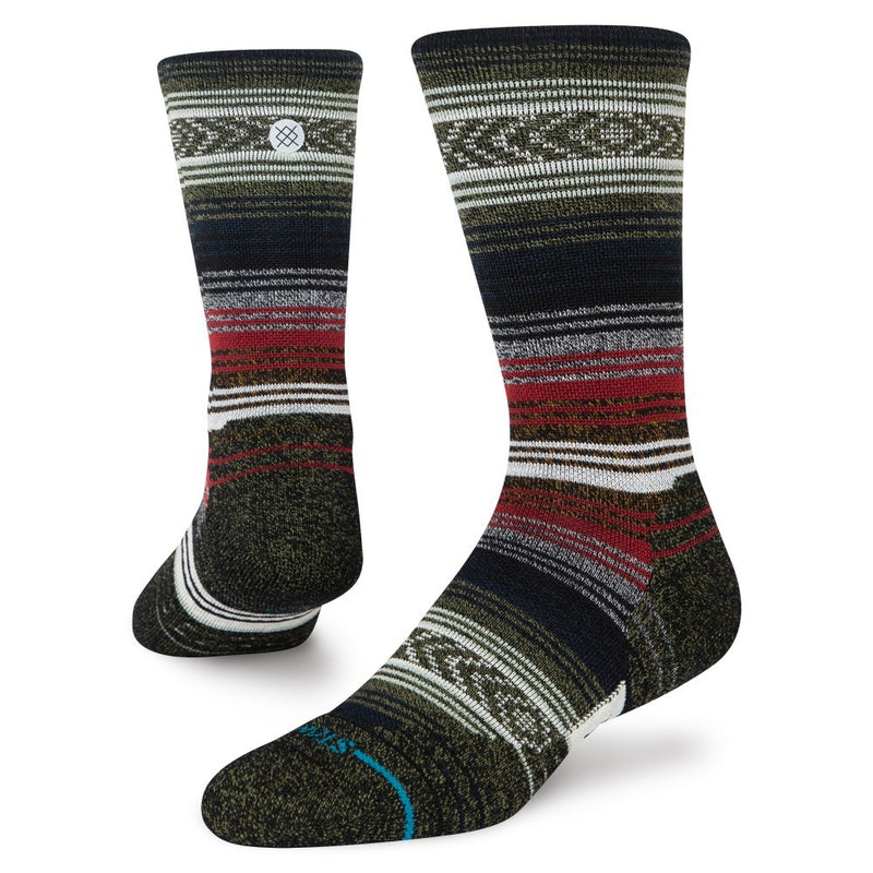 Stance Performance Mid Cushion Wool Blend Crew Socks