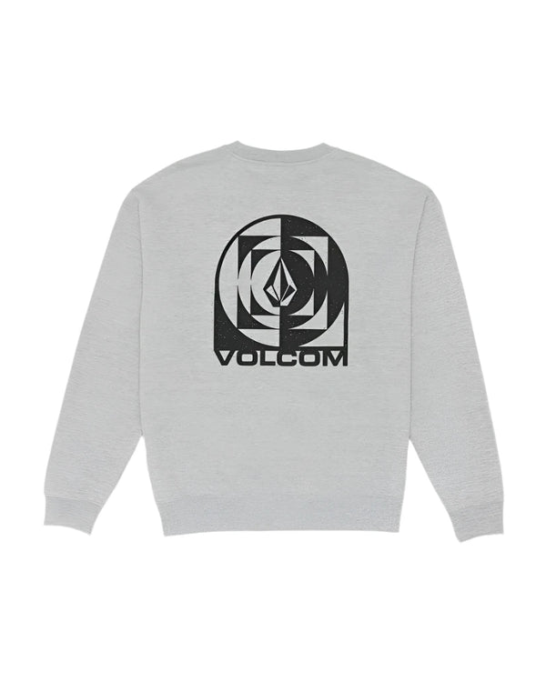 Volcom Mens Echo Chamber Fleece Pullover Crewneck Sweatshirt