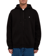 Volcom Mens Single Stone Zip Hoodie Sweatshirt