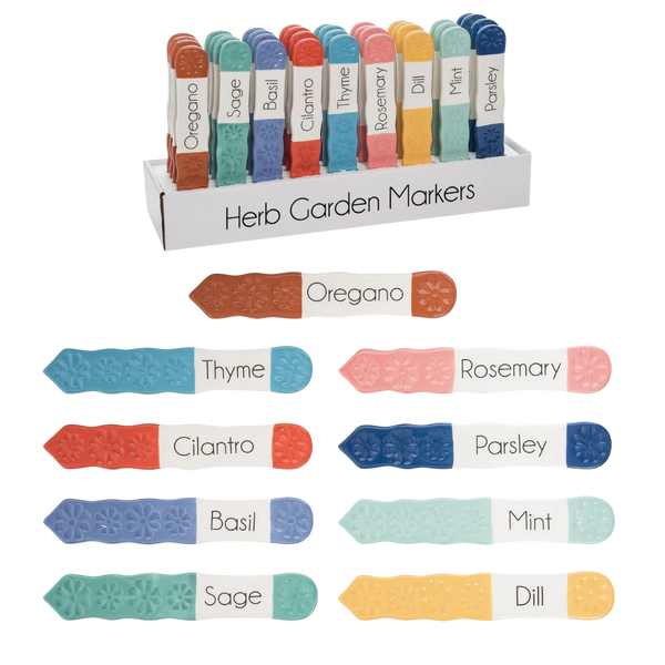 Transpac Dol Herb Garden Markers
