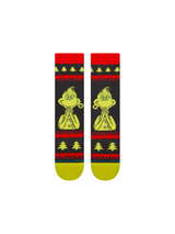 Stance Mens Grinch Sweater Crew Socks