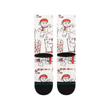 Stance Mens Angry Holidayz Poly Crew Socks