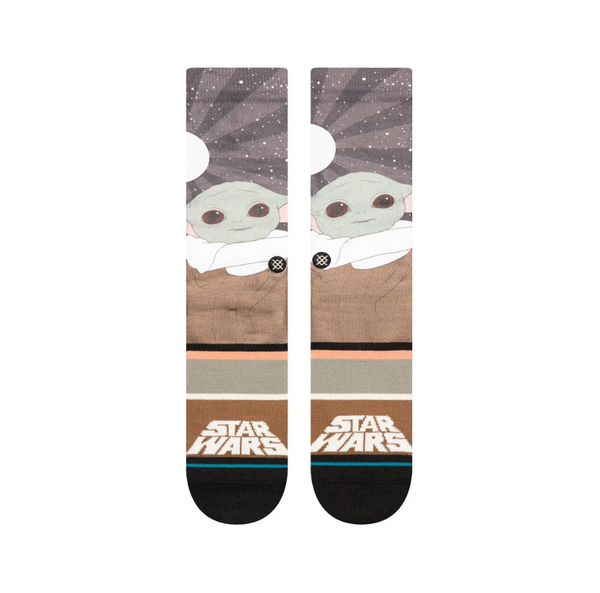 Stance Mens Star Wars Grogu By Jaz Poly Crew Socks