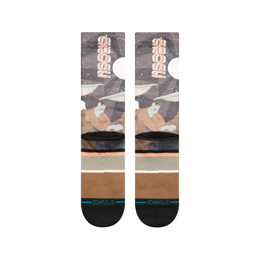 Stance Mens Star Wars Grogu By Jaz Poly Crew Socks