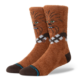 Stance Mens Star Wars X Stance Poly Fuzzy Crew Socks