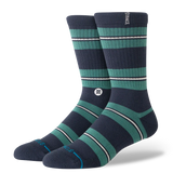Stance Mens Caesar Stripe Crew Socks