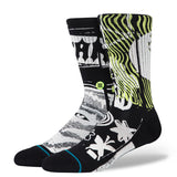 Stance Mens Distorted Crew Socks