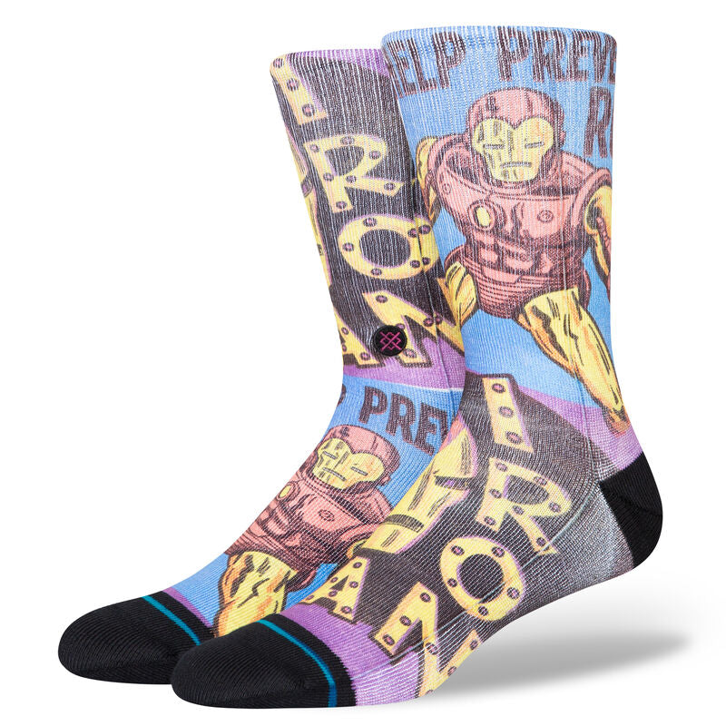 Stance Mens Marvel X Stance Poly Crew Socks