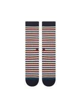 Stance Mens Chiclets Waffle Knit Crew Socks