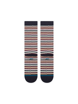 Stance Mens Chiclets Waffle Knit Crew Socks