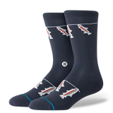 Stance Mens Gone Fishin Cotton Crew Light Cushion Socks