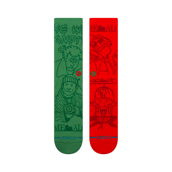 Stance Mens Home Alone X Stance Crew Socks