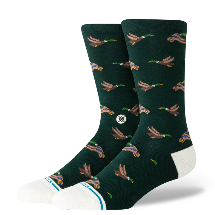 Stance Mens Huntin Cotton Crew Light Cushion Socks