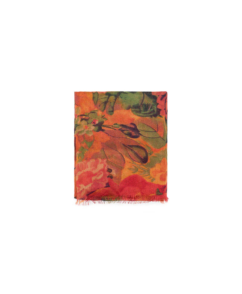 Patricia Nash Multi Floral Scarf