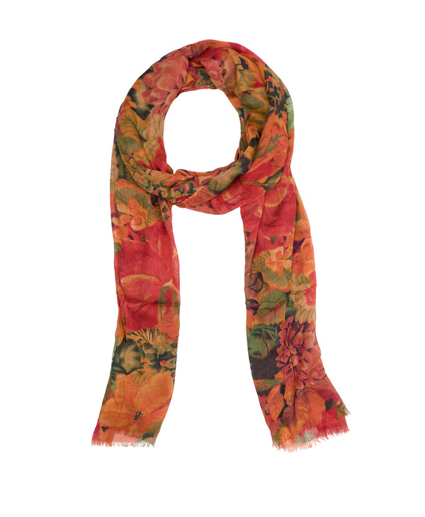 Patricia Nash Multi Floral Scarf