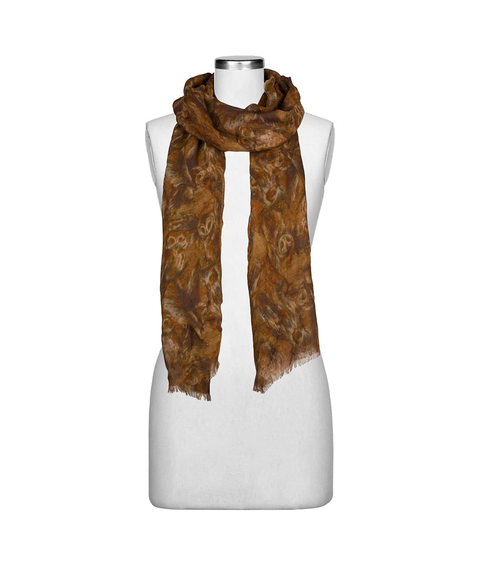 Patricia Nash Owl Print Scarf