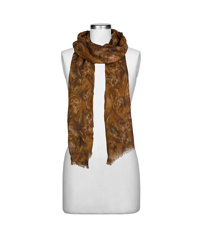 Patricia Nash Owl Print Scarf