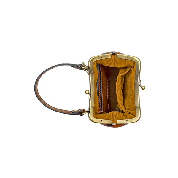 Patricia Nash Mini Laureana Frame Satchel Handbag