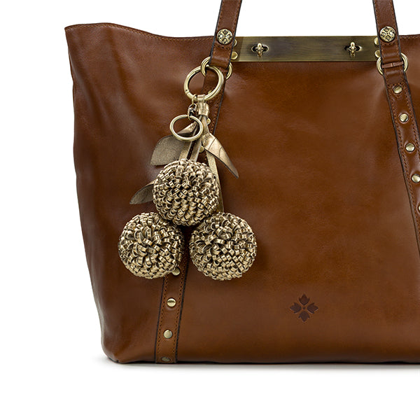 Patricia Nash Pom Pom Key Fob Bag Charm