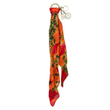 Patricia Nash Scarf Key Fob Bag Charm
