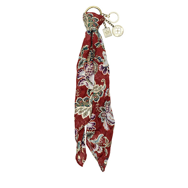 Patricia Nash Scarf Key Fob Bag Charm